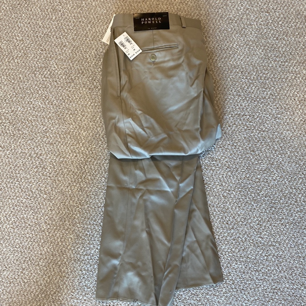 Men’s Harold Powell NWT wool/cashmere pants size 36